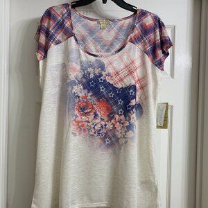 Energe World Wear Women's Casual Shirt, Size XL, NWT
